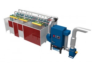 多工位焊烟集中净化系统