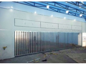 折流板干式喷漆房