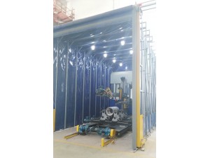 多功能喷漆打磨房