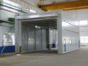 整体移动式喷漆房