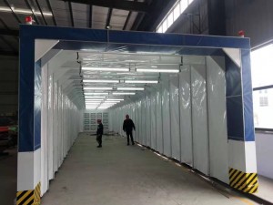 DPA袋式伸缩移动喷漆房